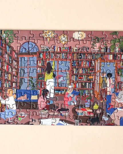 Book Nook Mini Puslespill, 99 Brikker