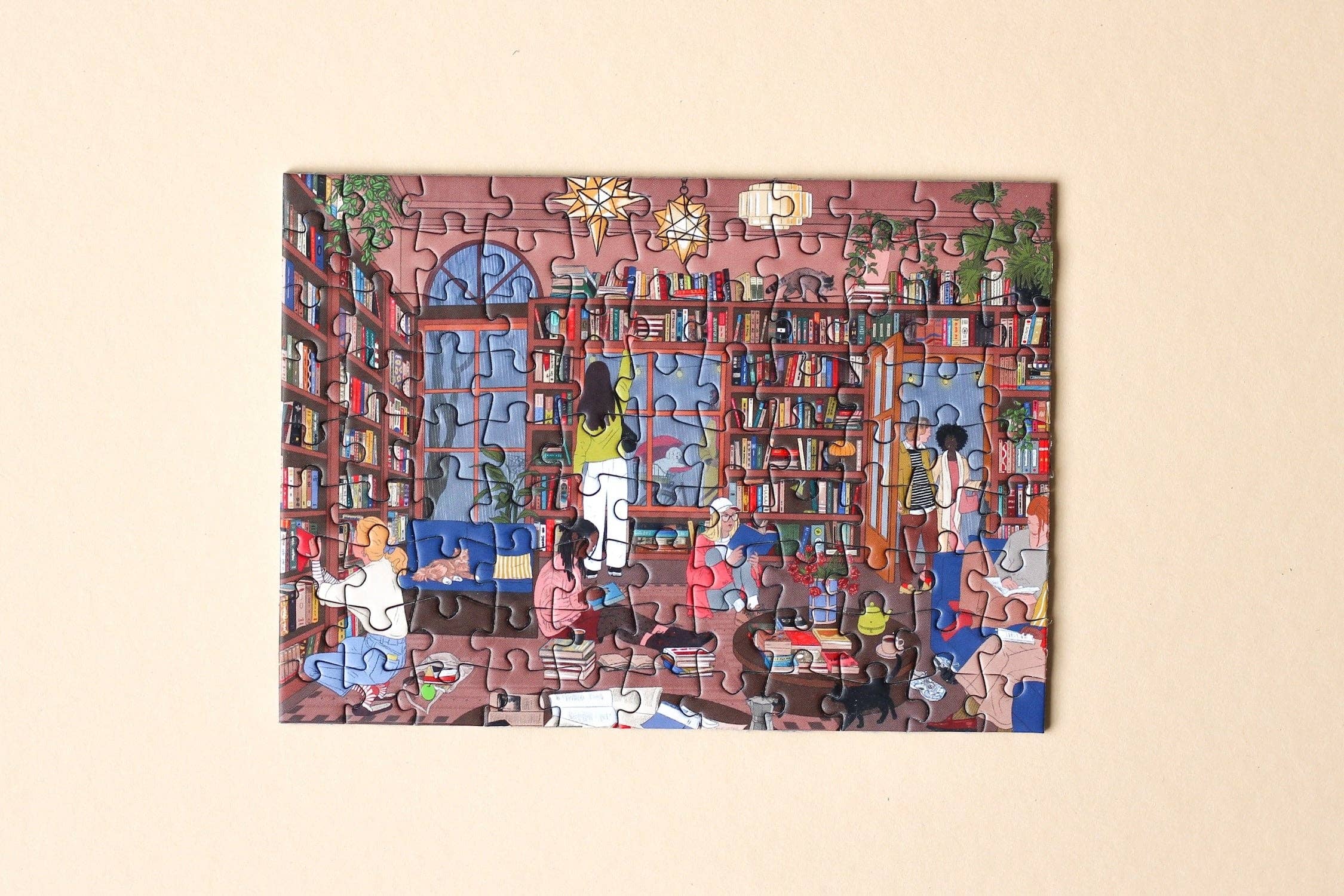 Book Nook Mini Puslespill, 99 Brikker