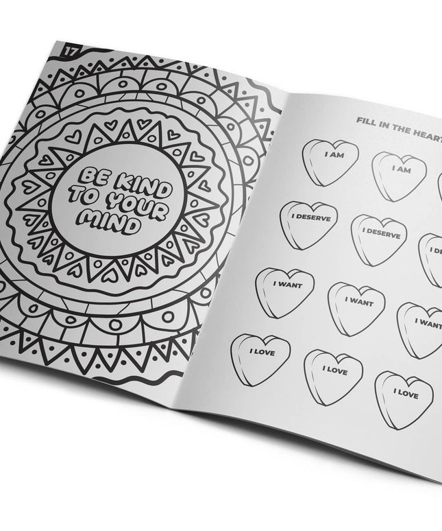 Self-Care Coloring Activity Book