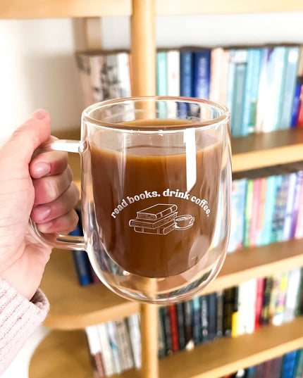Read Books Drink Coffee Mug: 3,5dl