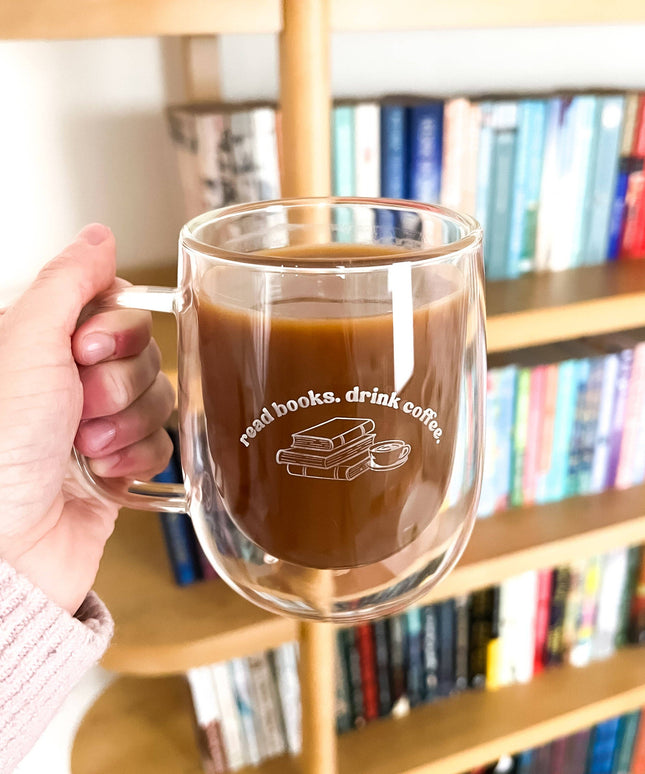 Read Books Drink Coffee Mug: 3,5dl