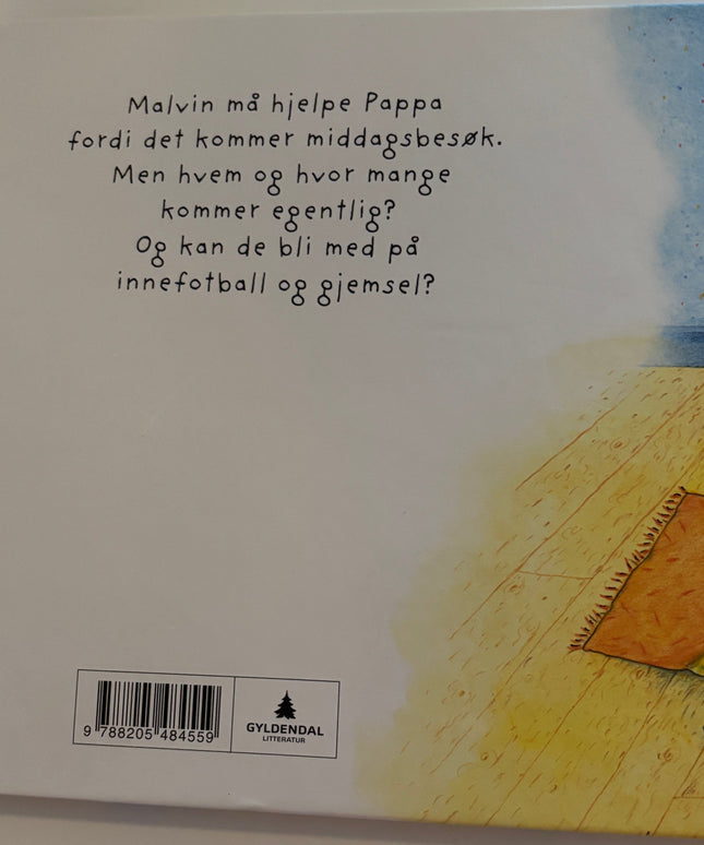 Grossmann, Kari: Malvin får middagsbesøk