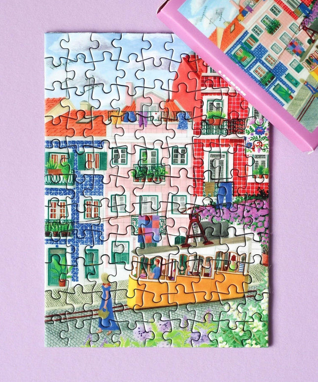 Lisbon | Mini Puslespill | 99 Brikker
