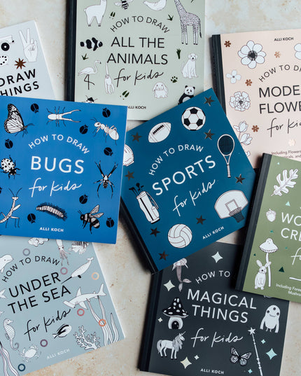 How to Draw Bugs for Kids | Lær å Tegne Bok for Barn