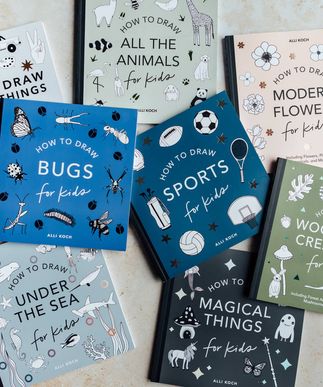 How to Draw Bugs for Kids | Lær å Tegne Bok for Barn