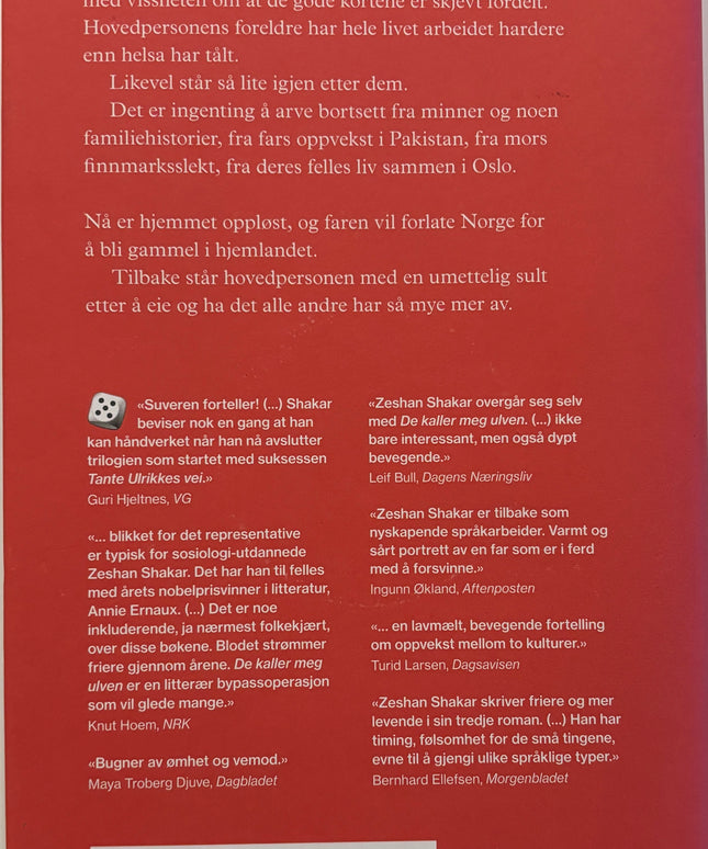 Shakar, Zeshan: De kaller meg ulven