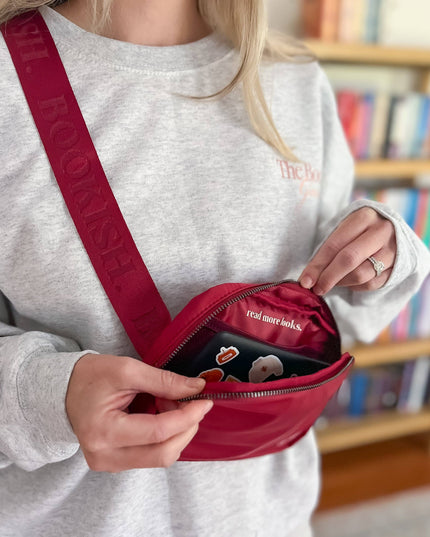 The Bookish Belt Bag: Navy