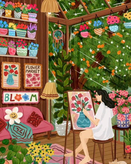 Puslespill 1000 Brikker | Cozy Cottage