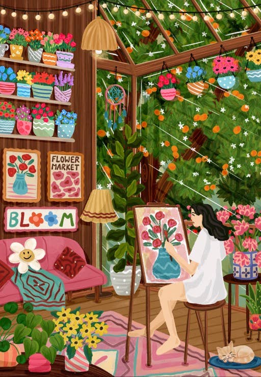 Puslespill 1000 Brikker | Cozy Cottage