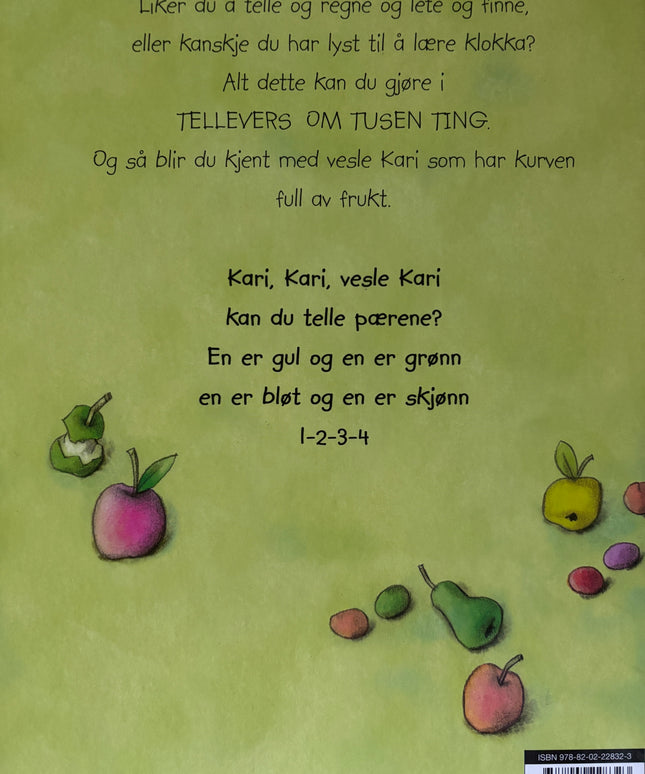 Gjerdrum, Anne-Lise: Tellevers om tusen ting