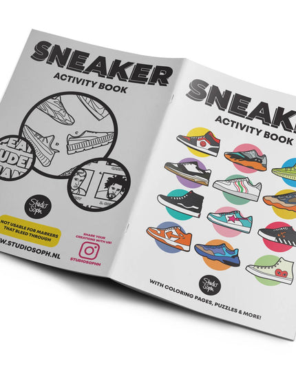 Sneaker Activity Book