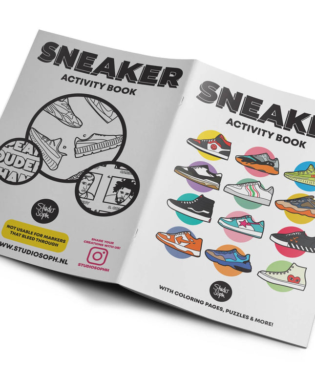 Sneaker Activity Book