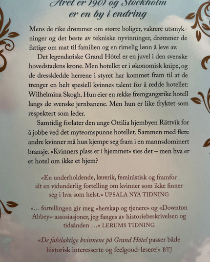 Kvarnstrøm-Jones, Ruth: De fabelaktige kvinnene på Grand Hotel