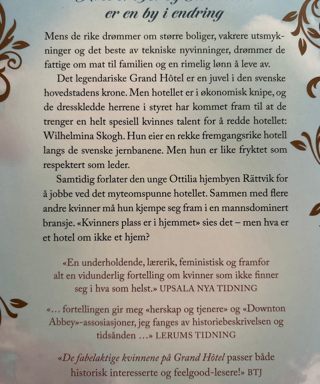 Kvarnstrøm-Jones, Ruth: De fabelaktige kvinnene på Grand Hotel