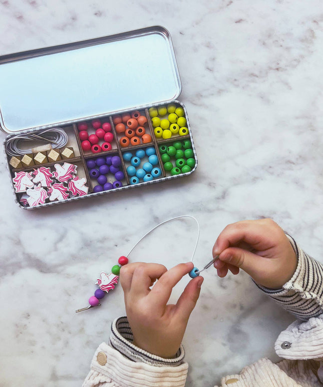 Lag Ditt Eget Enhjørning-armbånd | Armbånd DIY Gaveboks