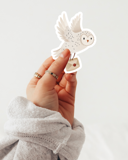 Klistremerke Vinyl | Owl - Ugle | Winter Magic