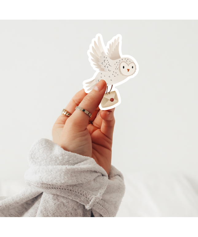 Klistremerke Vinyl | Owl - Ugle | Winter Magic