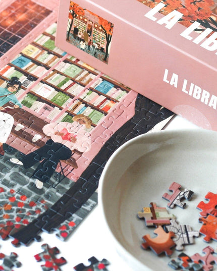 The Bookstore Puslespill | 500 Brikker
