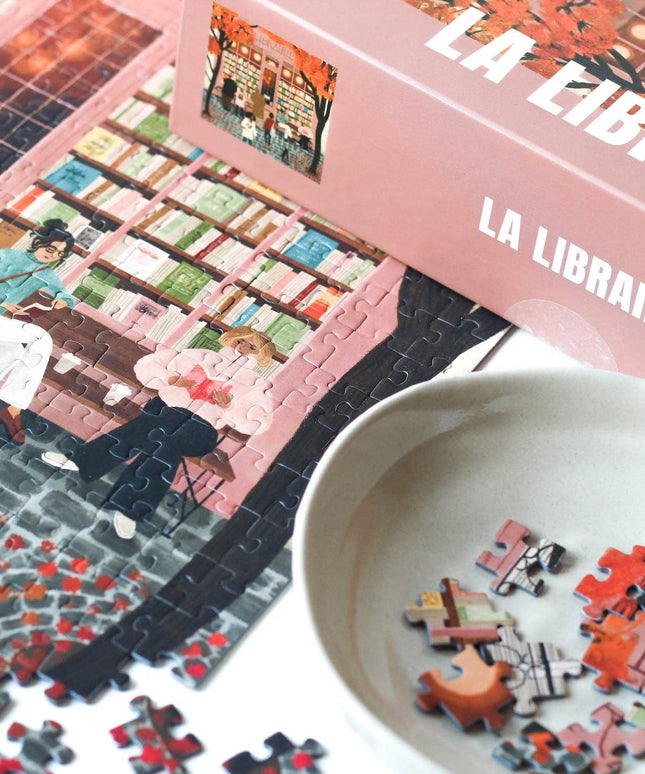 The Bookstore Puslespill | 500 Brikker