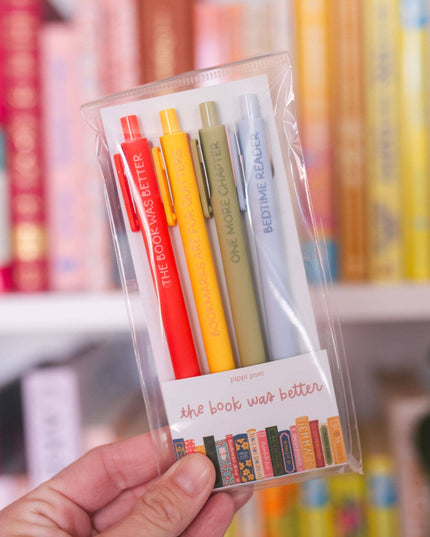 The Book Was Better Pen Set