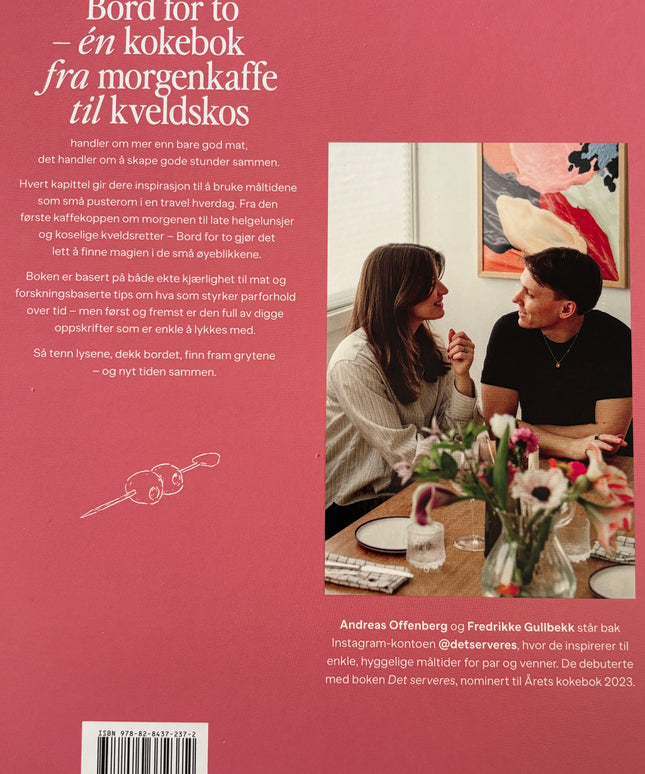 Fredrikke Gullbekk + Andreas Offenberg: Bord for to
