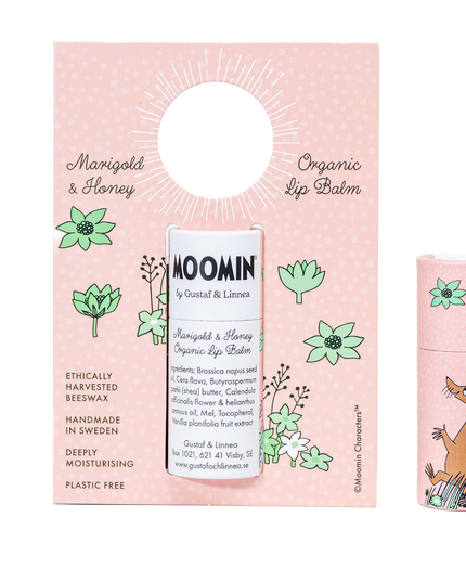 Mummi «Sniff» av G&L – Leppepomade av bivoks med ringblomst og honning