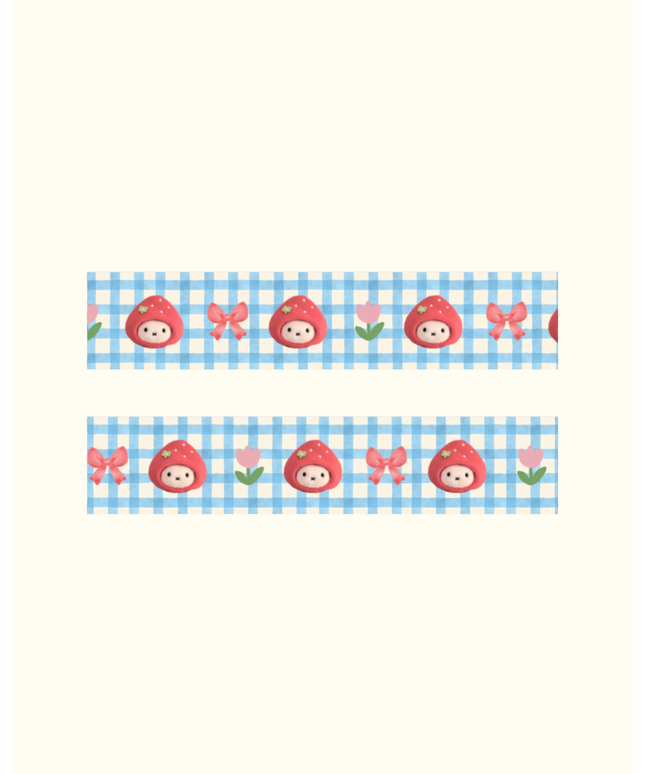 Washi Tape | Strawberry Bunny