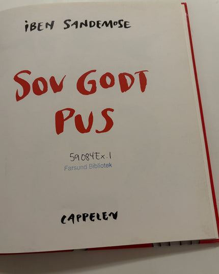 Sandemose, Iben: Sov godt Pus