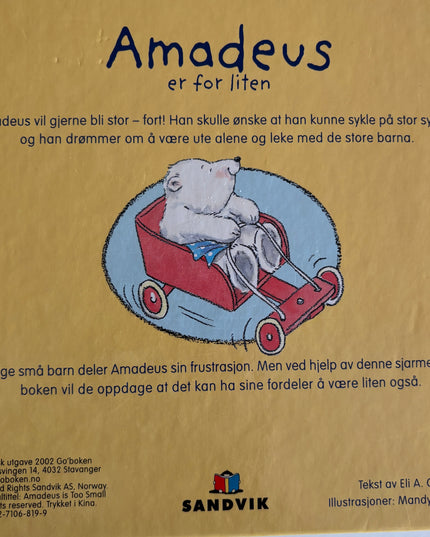 Goboken: Amadeus er for liten