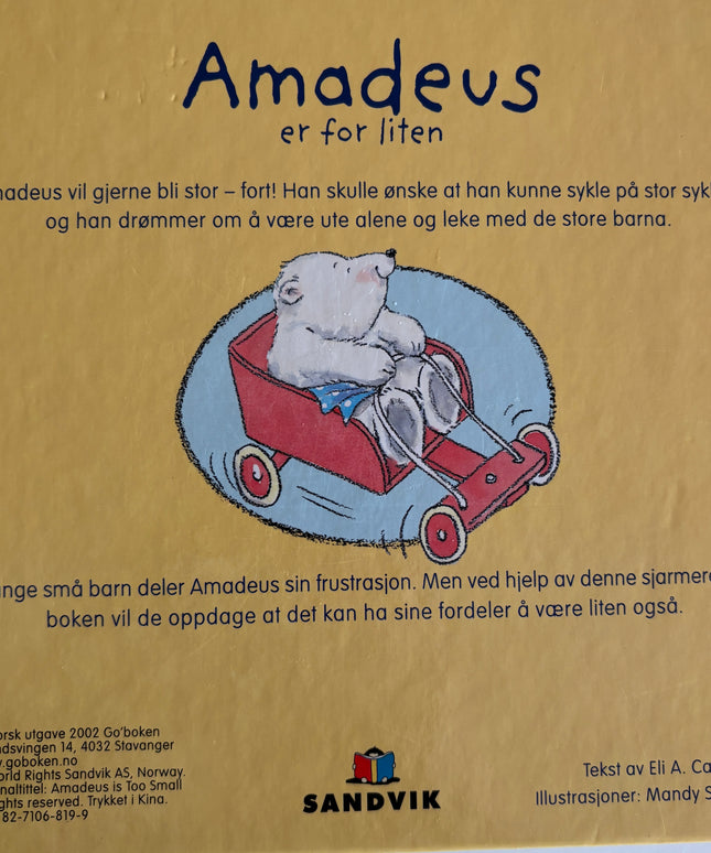 Goboken: Amadeus er for liten