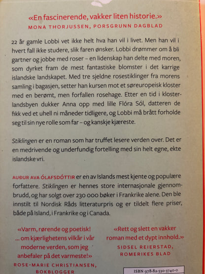 Olafsdottir, Audur Ava: Stiklingen