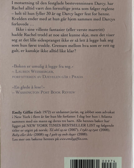 Griffin, Emily: Til odel og eie