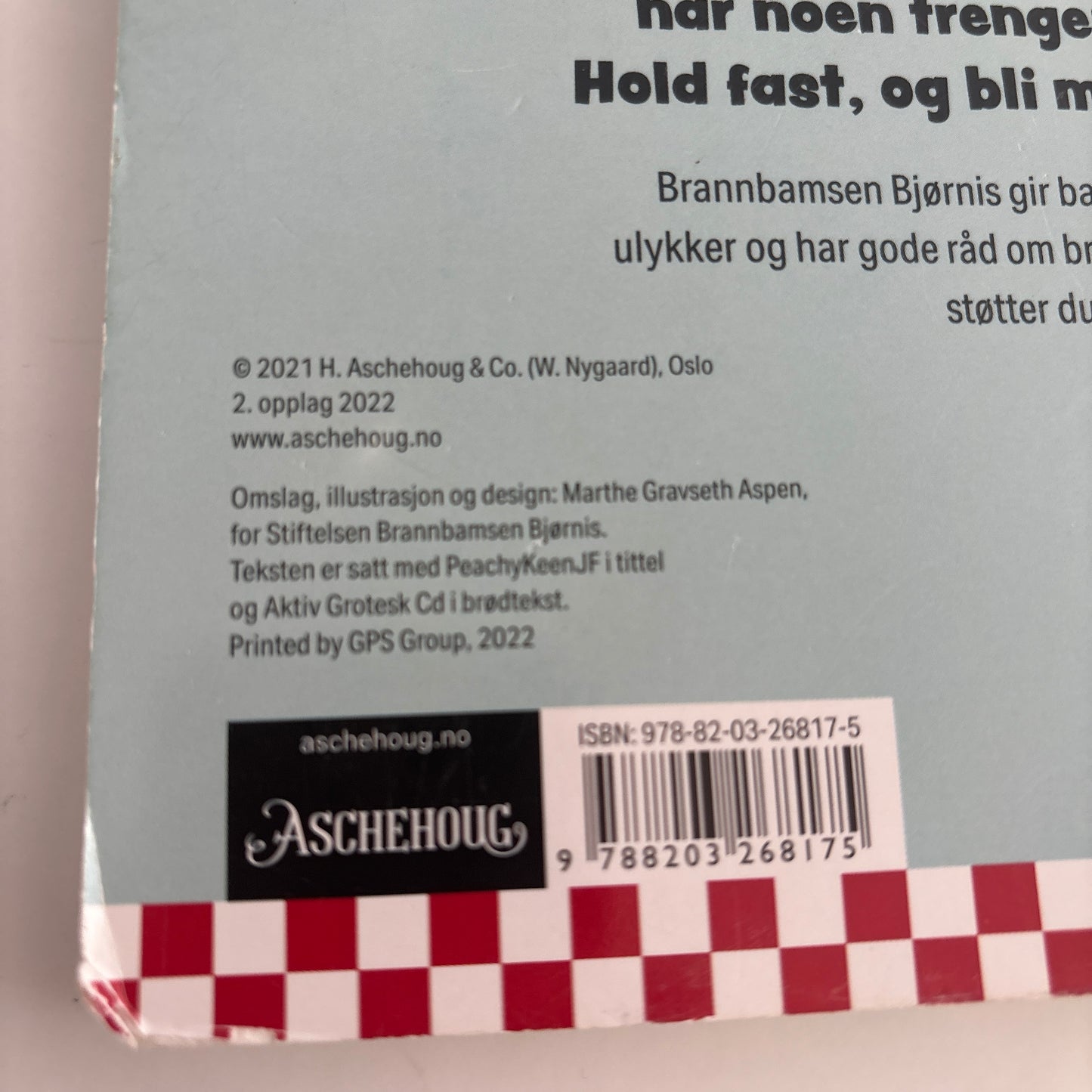 Bjørnis kjører brannbil