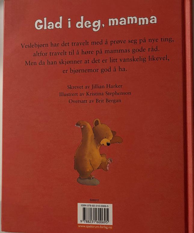 Harker, Jillian: Glad i deg, mamma