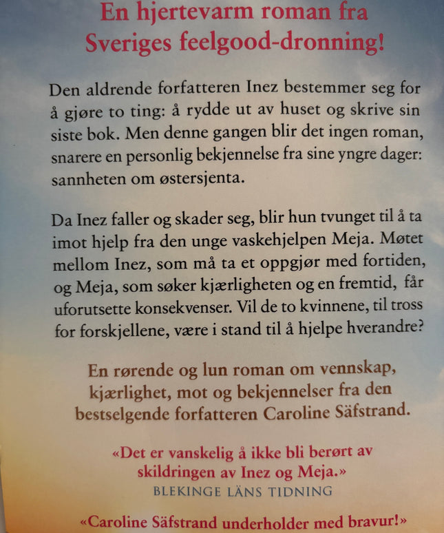 Säfstrand, Caroline: Sannheten om Østersjenta