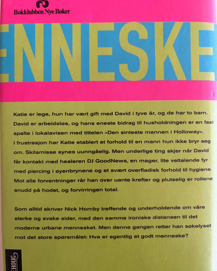 Hornby, Nick: Et godt menneske