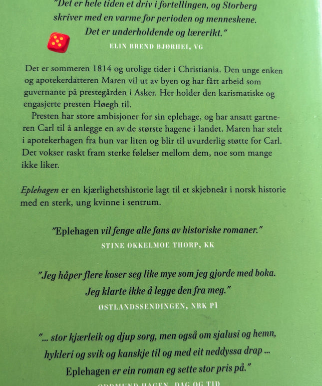 Storberg, Marianne: Eplehagen