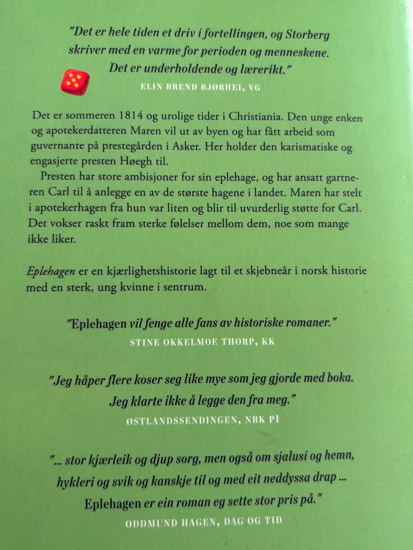 Storberg, Marianne: Eplehagen