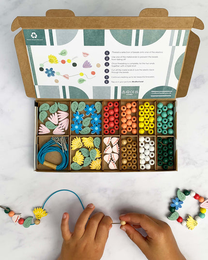 Lag Ditt Eget Blomstereng-armbånd Gavesett | Villblomster Armbånd DIY