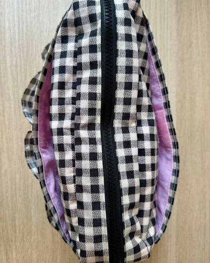 Gingham Journal Pouch | Journaling Veske