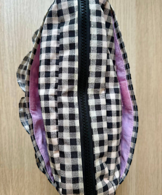 Gingham Journal Pouch | Journaling Veske