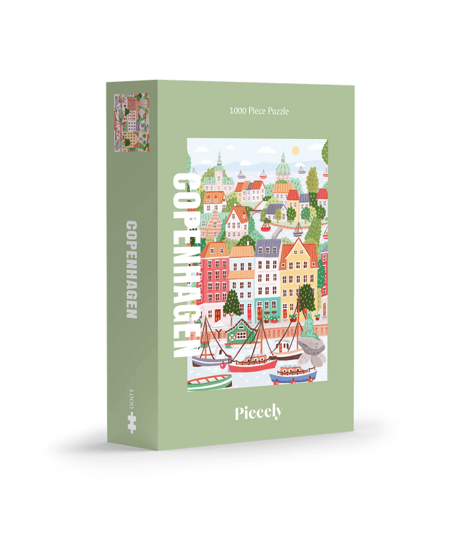Copenhagen Puslespill | 1000 Brikker