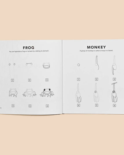 All The Animals: A How to Draw Art Book for Kids