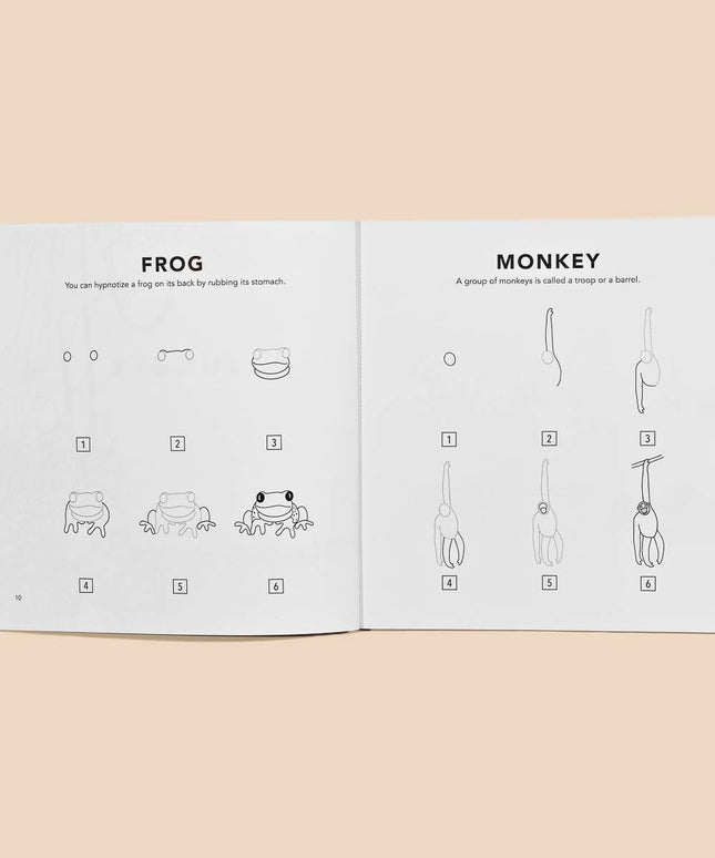 All The Animals: A How to Draw Art Book for Kids