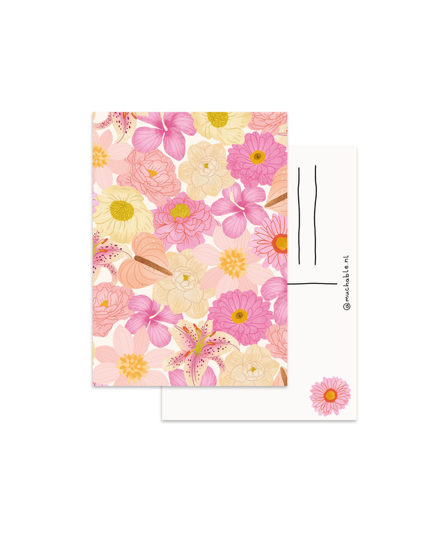 Postkort | Søte Blomster | A6