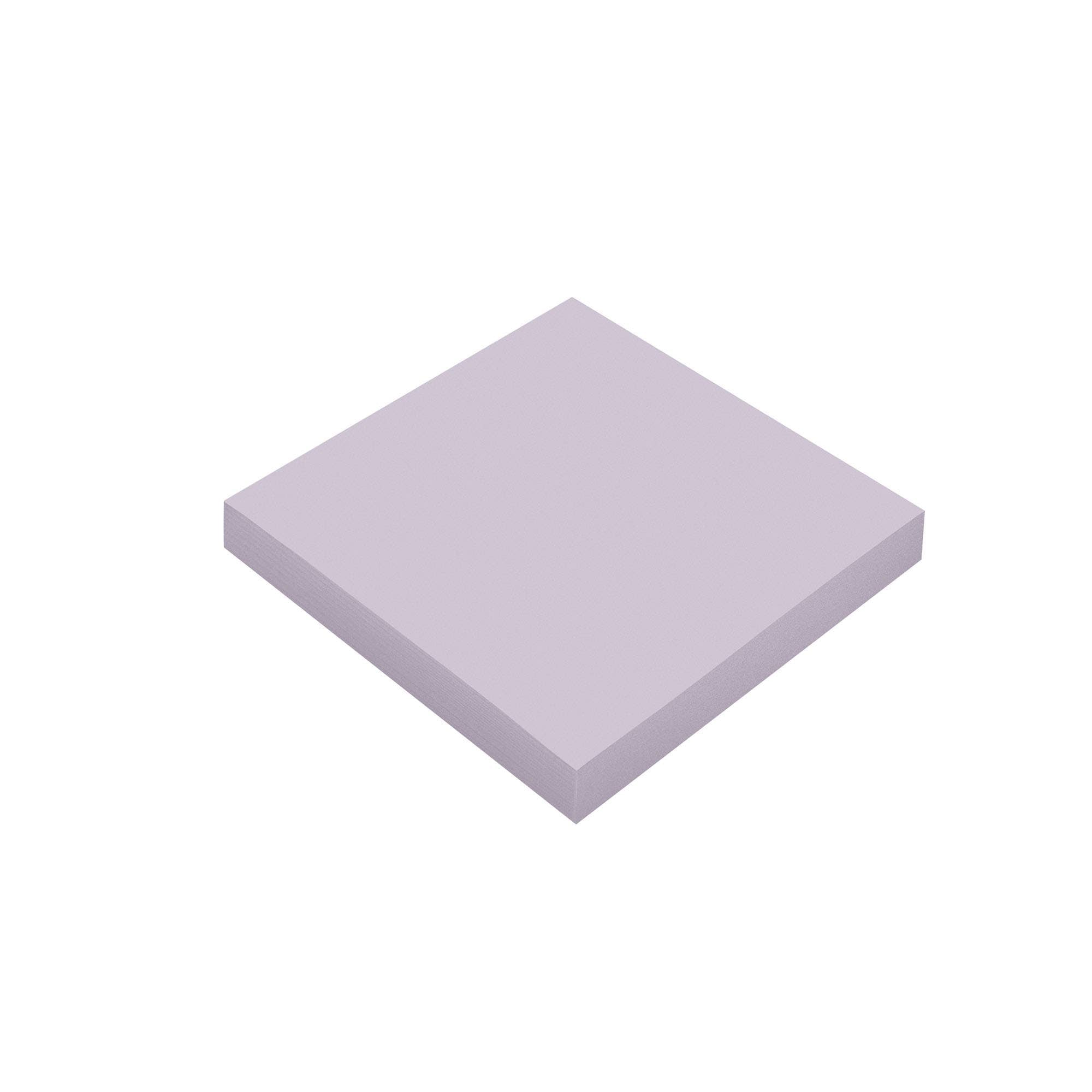 Misty Mauve Palette Collection Sticky Notes 75mm/100 ark