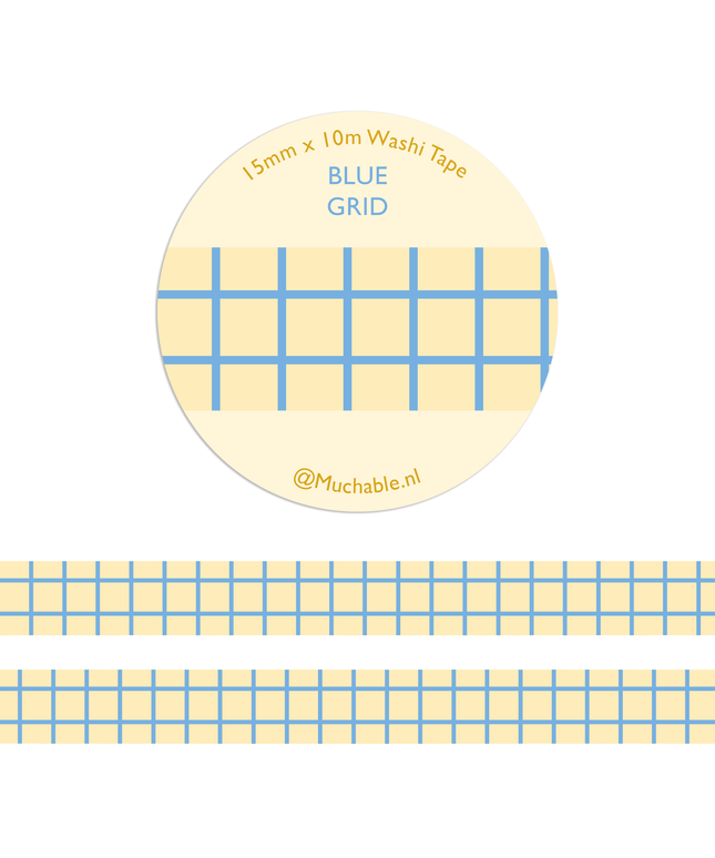Washitape | Blue Grid