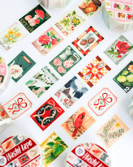 Washi Tape | Christmas Stamps