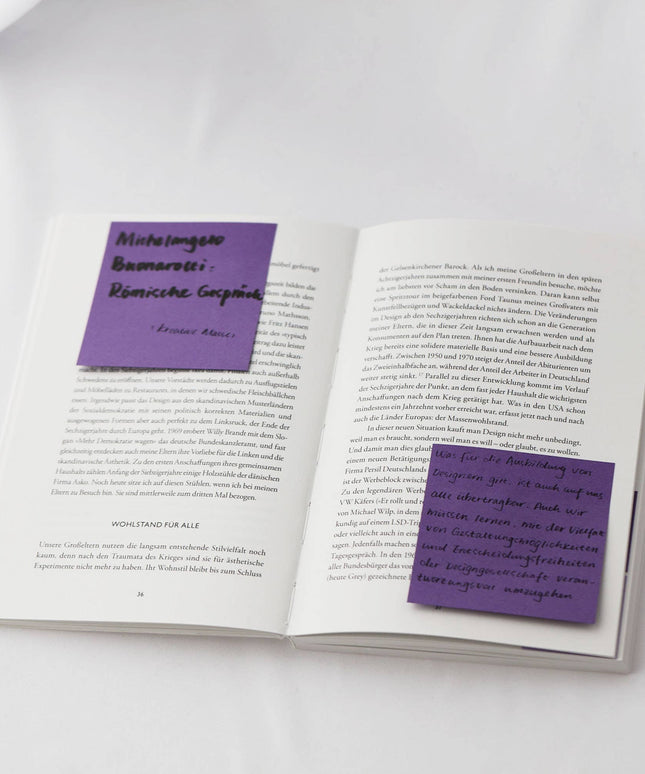 Velvet Amethyst Palette Collection Sticky Notes 75mm/100 ark