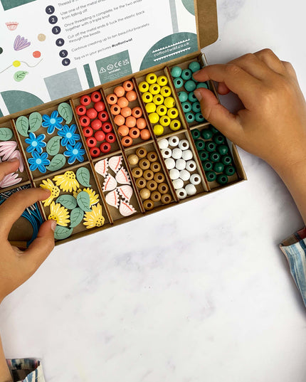 Lag Ditt Eget Blomstereng-armbånd Gavesett | Villblomster Armbånd DIY